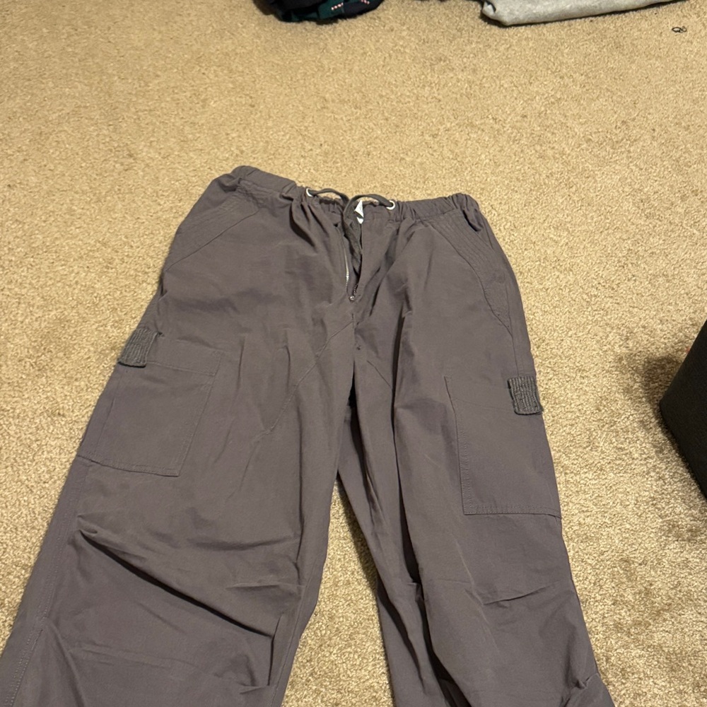 Men's Gray Cargo Pants